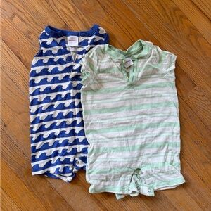 Hanna Andersson summer rompers bundle